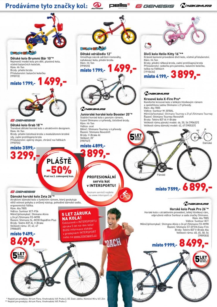 leták Intersport Aktuální leták od 2.5.2013 strana 1 leták Intersport Aktuální leták od 2.5.2013 strana 1