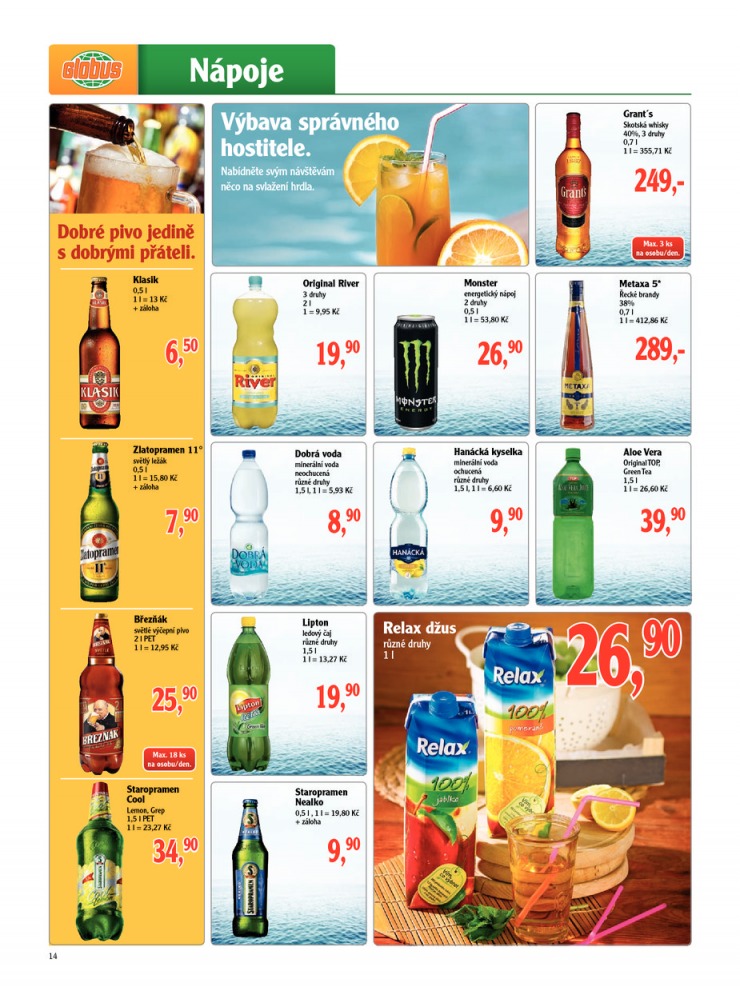leták Globus Naše noviny od 2.5.2013 strana 1 leták Globus Naše noviny od 2.5.2013 strana 1