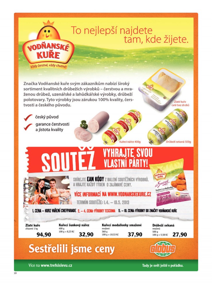 leták Globus Sestřelili jsme ceny od 2.5.2013 strana 1 leták Globus Sestřelili jsme ceny od 2.5.2013 strana 1