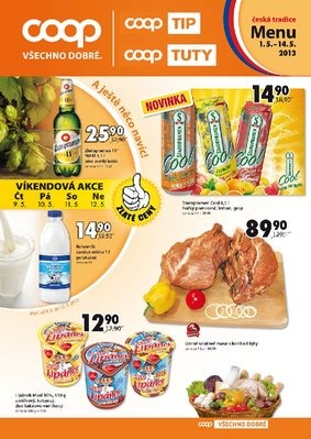 letk COOP Tuty Tip od 1.5.2013 strana 1