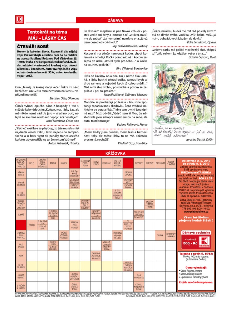 letk Kaufland Aktuln nabdka od 2.5.2013 strana 1