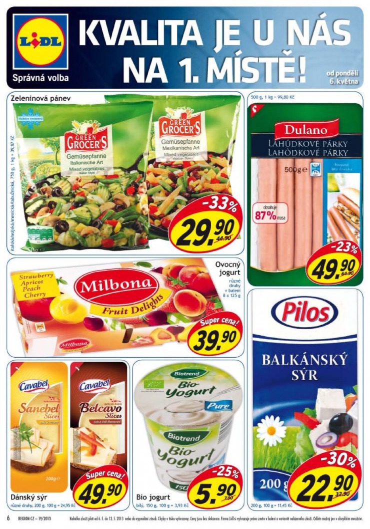 let�k Lidl Ak�n� nab�dka od 6.5.2013 strana 1