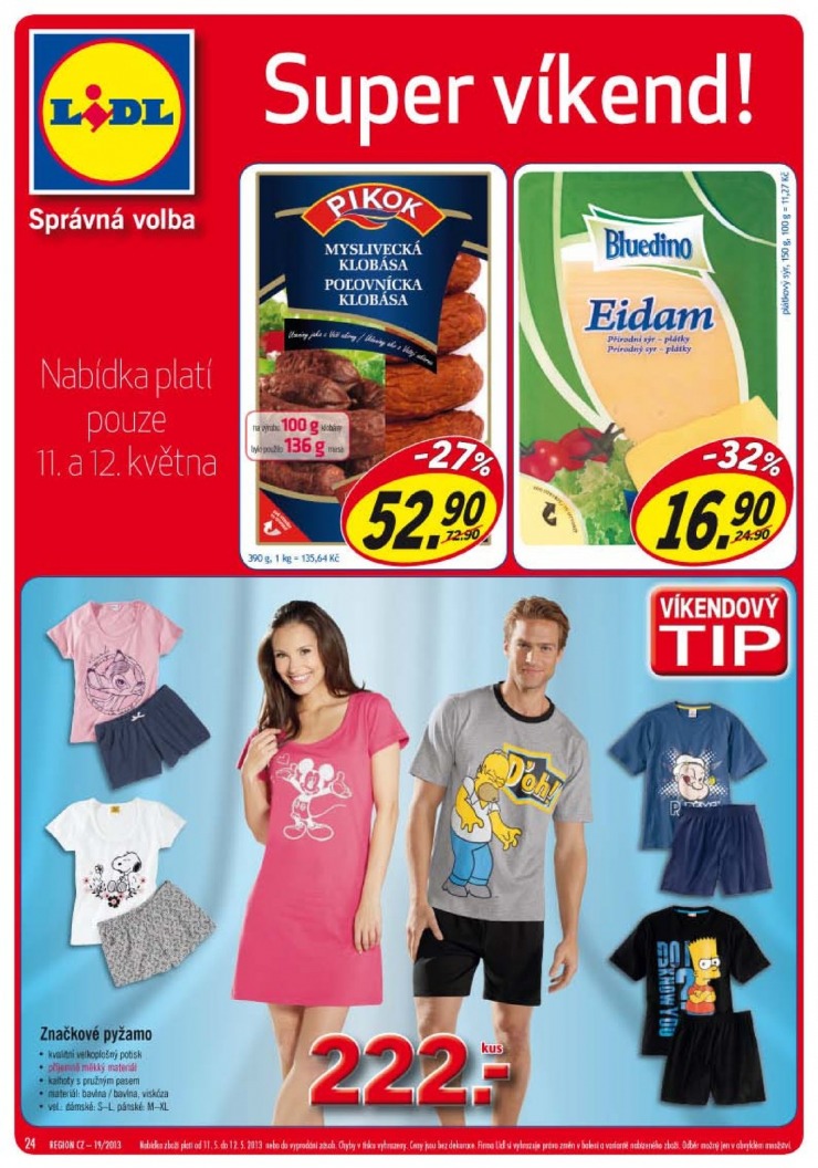 leták Lidl Akční nabídka od 6.5.2013 strana 1 leták Lidl Akční nabídka od 6.5.2013 strana 1