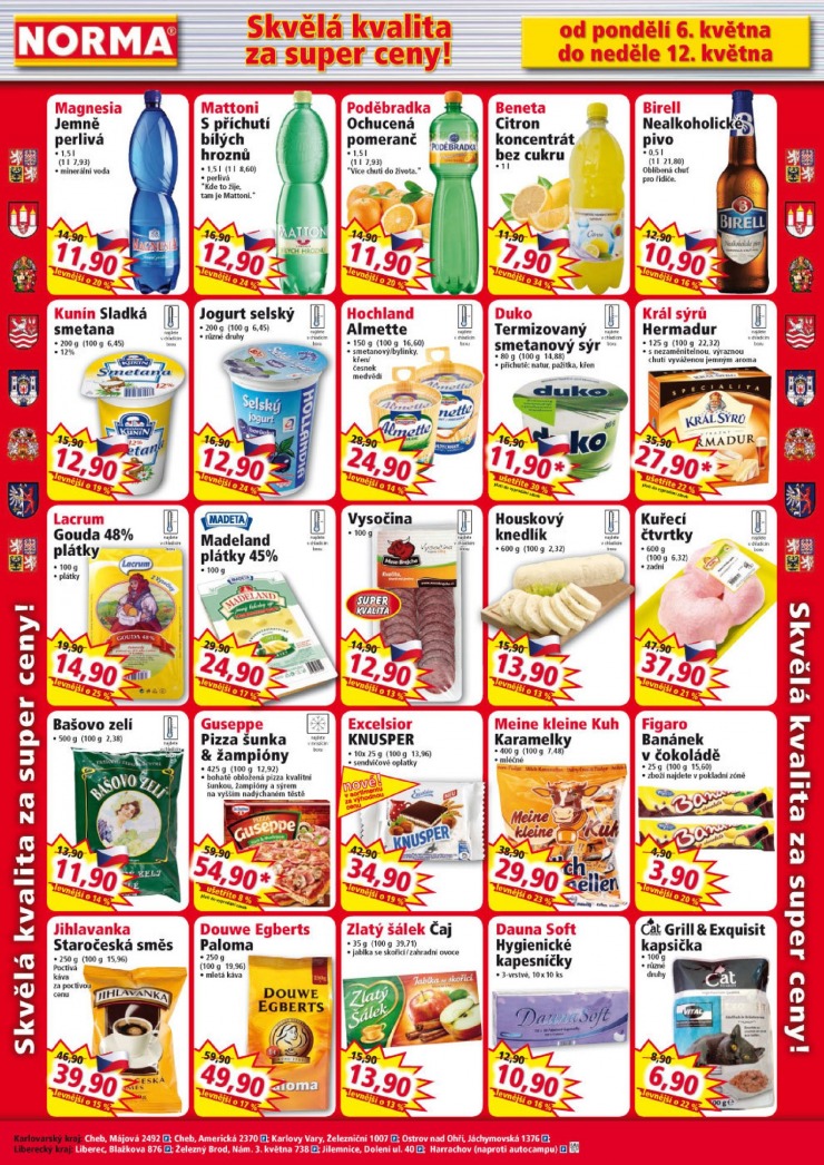 leták Norma Aktuální leták od 6.5.2013 strana 1 leták Norma Aktuální leták od 6.5.2013 strana 1