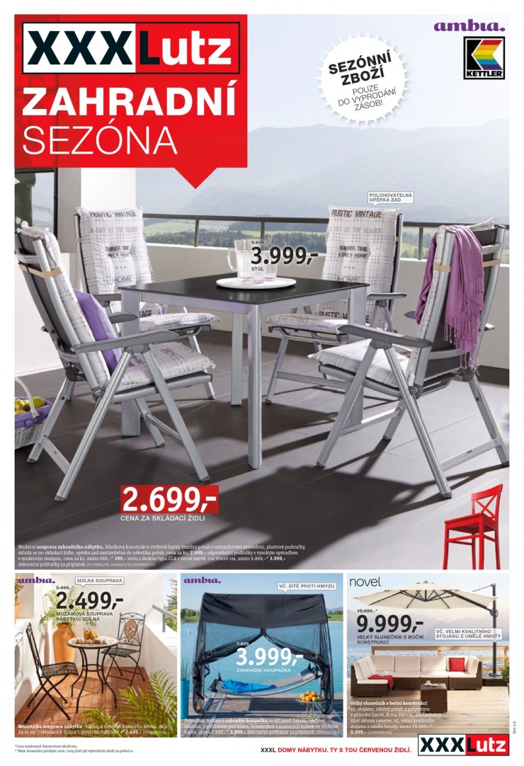 leták XXXLutz Nábytek od 6.5.2013 strana 1 leták XXXLutz Nábytek od 6.5.2013 strana 1