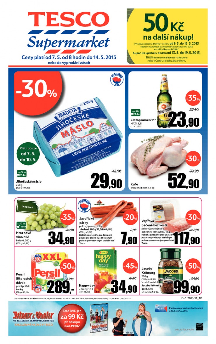 letk Tesco supermarkety od 7.5.2013 strana 1