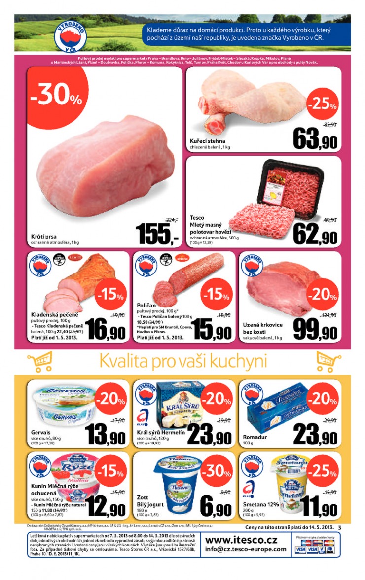 leták Tesco supermarkety od 7.5.2013 strana 1 leták Tesco supermarkety od 7.5.2013 strana 1