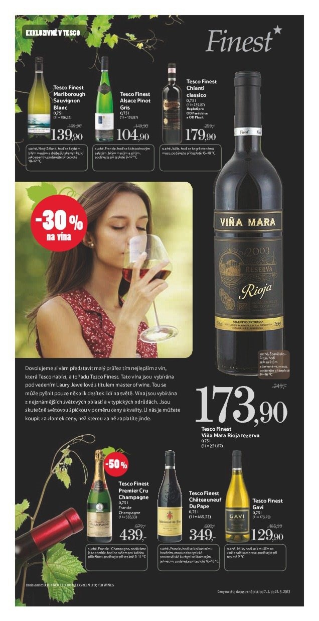 let�k Tesco katalog v�n plat� pro velk� hypermarkety a obchodn� domy od 7.5.2013 strana 1