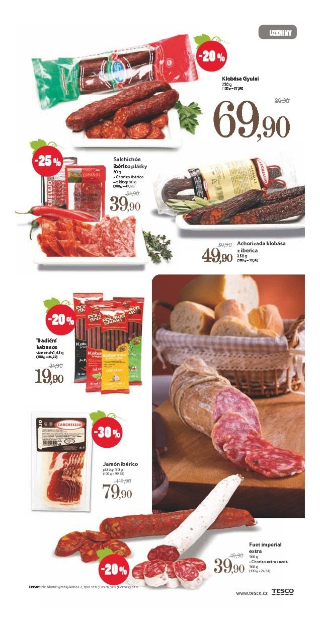 let�k Tesco katalog v�n plat� pro velk� hypermarkety a obchodn� domy od 7.5.2013 strana 1