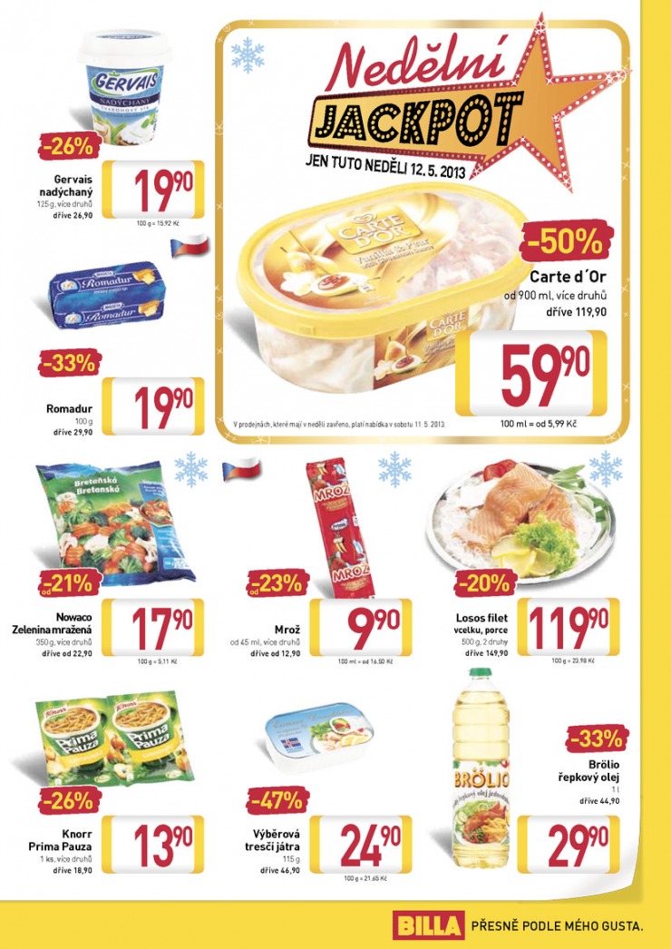 let�k Billa velk� od 9.5.2013 strana 1