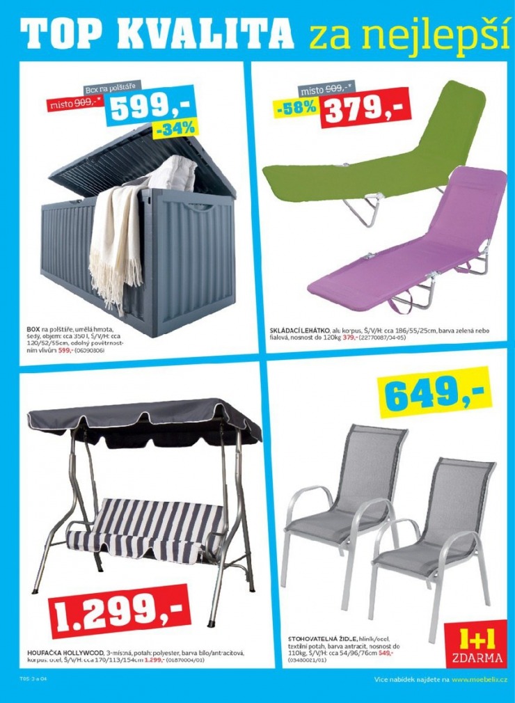 let�k Mobelix Aktu�ln� prospekt od 6.5.2013 strana 1