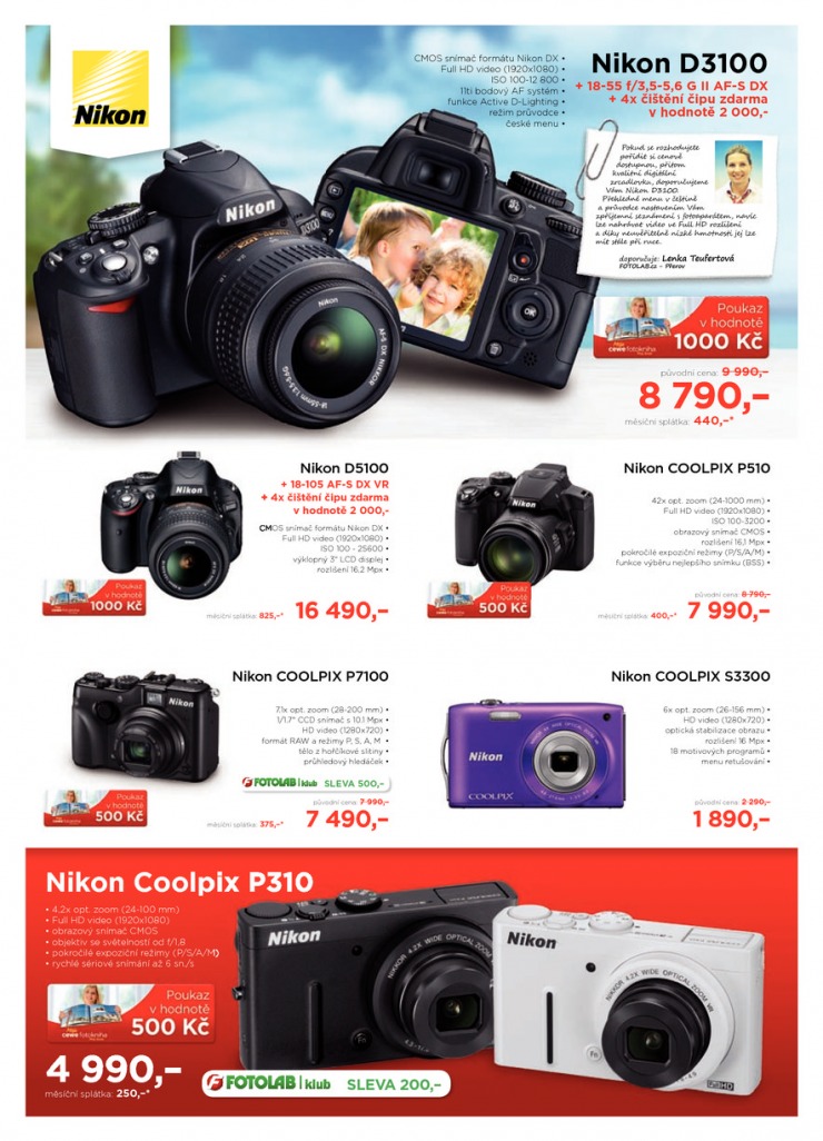 leták Fotolab Akční leták od 6.5.2013 strana 1 leták Fotolab Akční leták od 6.5.2013 strana 1