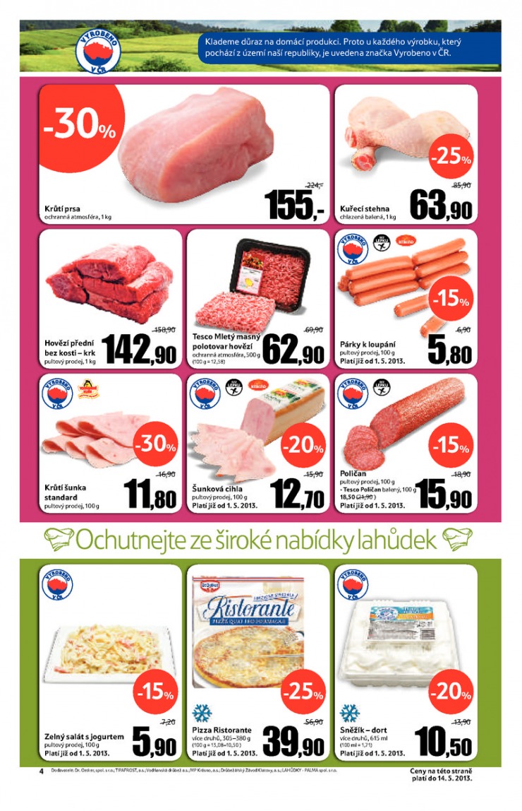 leták Tesco malé hypermarkety od 7.5.2013 strana 1 leták Tesco malé hypermarkety od 7.5.2013 strana 1