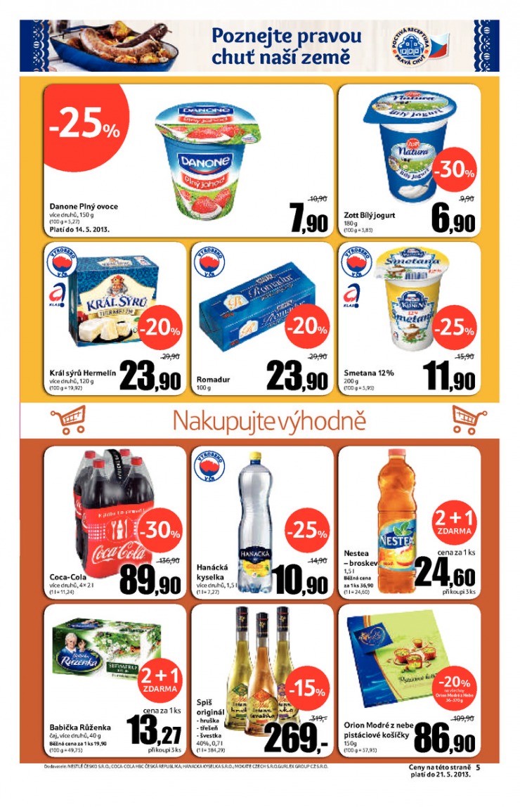 leták Tesco malé hypermarkety od 7.5.2013 strana 1 leták Tesco malé hypermarkety od 7.5.2013 strana 1