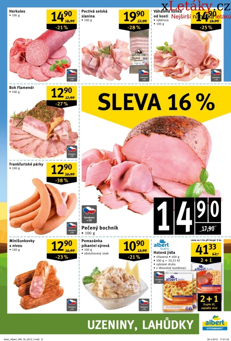 leták Albert Hypermarket akční leták strana 1 leták Albert Hypermarket akční leták strana 1