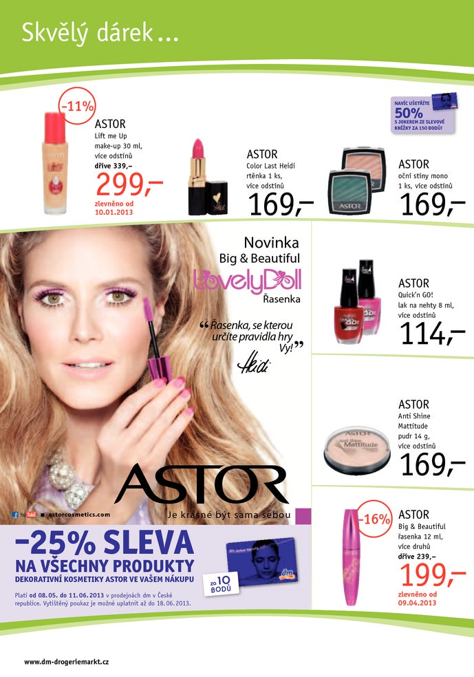 leták DM drogerie Journal druhá část od 8.5.2013 strana 1 leták DM drogerie Journal druhá část od 8.5.2013 strana 1