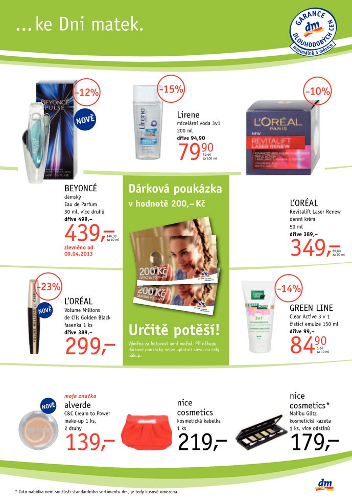 leták DM drogerie Journal druhá část od 8.5.2013 strana 1 leták DM drogerie Journal druhá část od 8.5.2013 strana 1