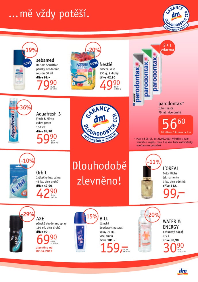 let�k DM drogerie Journal druh� ��st od 8.5.2013 strana 1