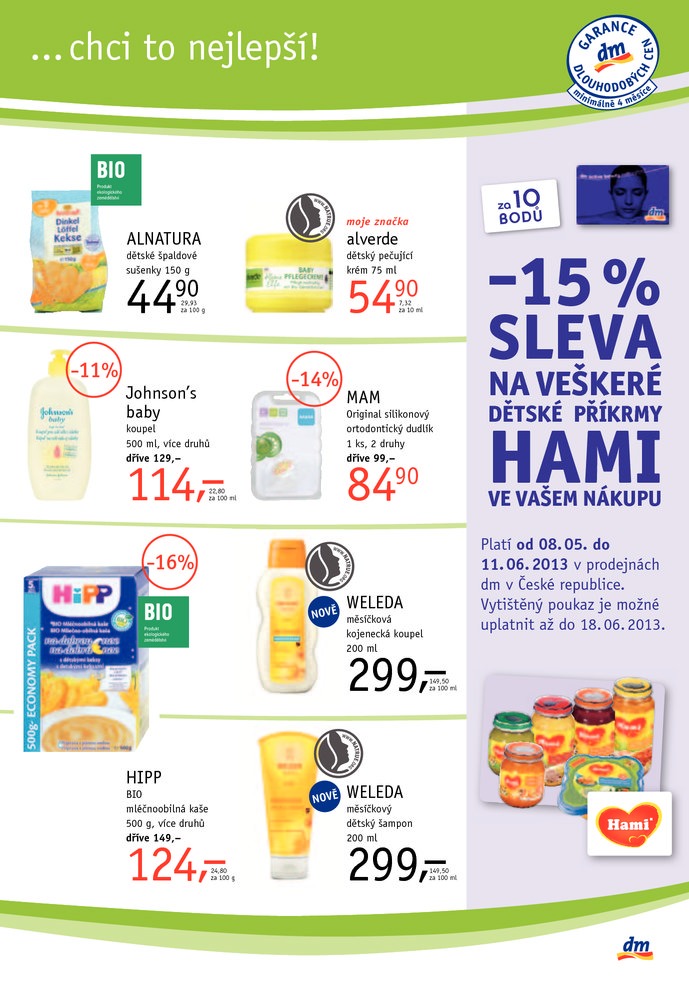 let�k DM drogerie Journal od 8.5.2013 strana 1