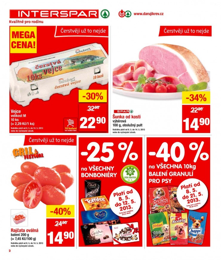 leták Interspar Akční nabídka od 8.5.2013 strana 1 leták Interspar Akční nabídka od 8.5.2013 strana 1