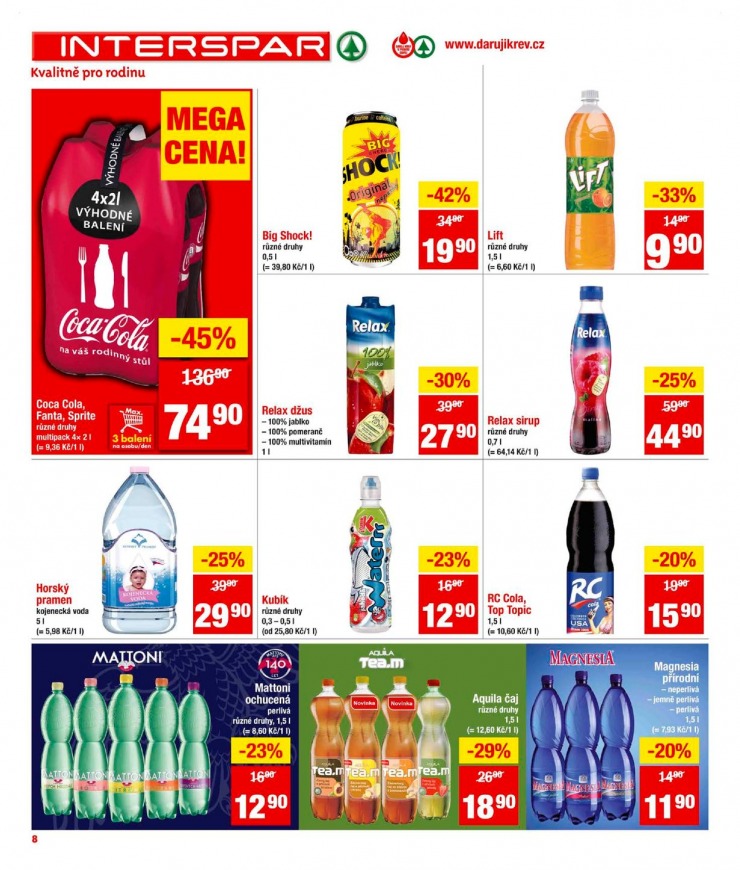 leták Interspar Akční nabídka od 8.5.2013 strana 1 leták Interspar Akční nabídka od 8.5.2013 strana 1