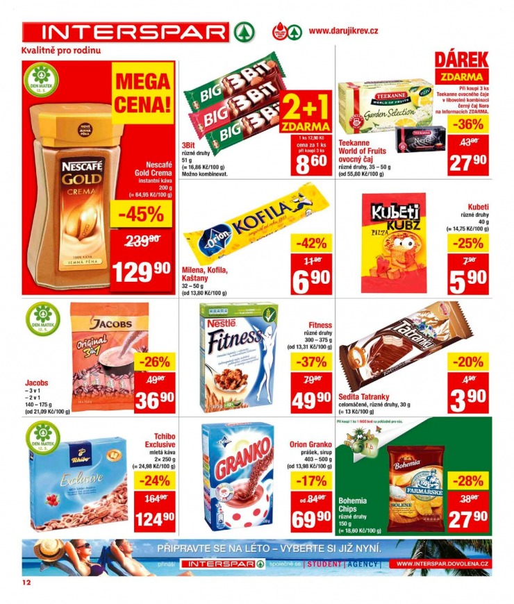 leták Interspar Akční nabídka od 8.5.2013 strana 1 leták Interspar Akční nabídka od 8.5.2013 strana 1