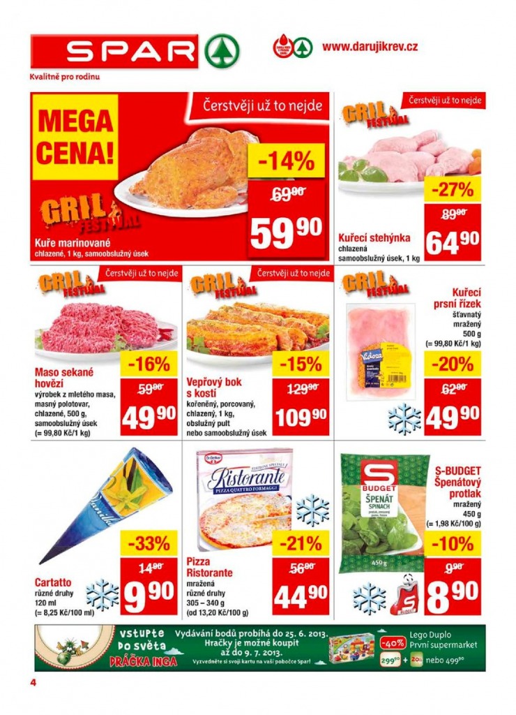 letk Interspar nabdka Spar od 8.5.2013 strana 1