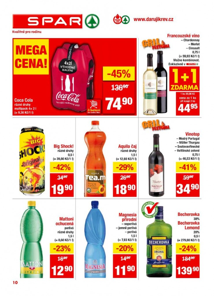 letk Interspar nabdka Spar od 8.5.2013 strana 1