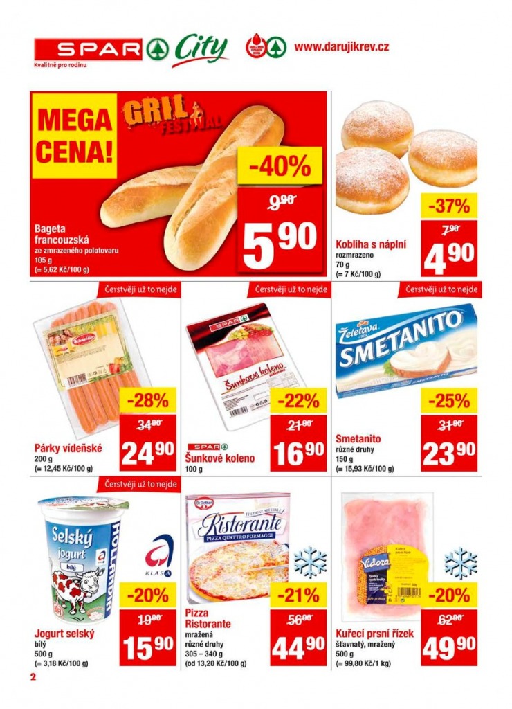 letk Interspar nabdka Spar City od 8.5.2013 strana 1