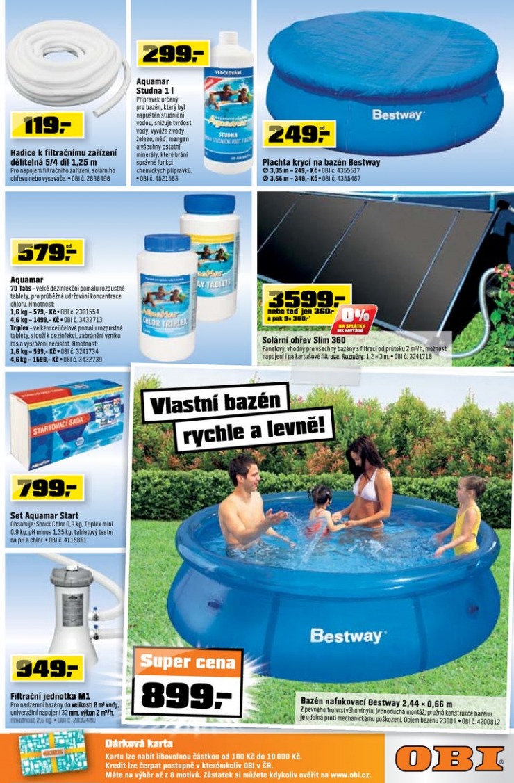 leták OBI Aktuální leták od 8.5.2013 strana 1 leták OBI Aktuální leták od 8.5.2013 strana 1