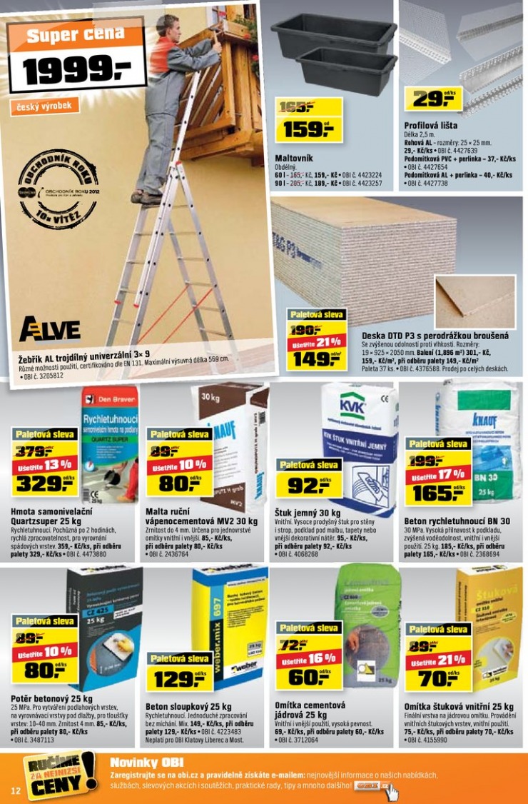 leták OBI Aktuální leták od 8.5.2013 strana 1 leták OBI Aktuální leták od 8.5.2013 strana 1