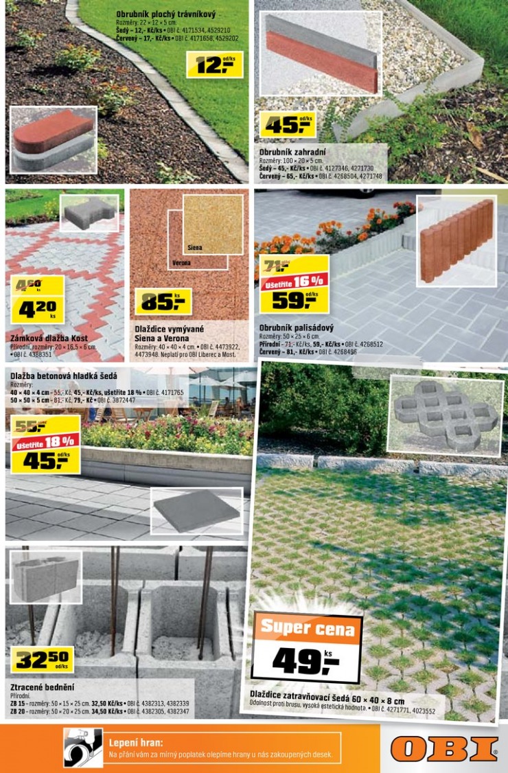 leták OBI Aktuální leták od 8.5.2013 strana 1 leták OBI Aktuální leták od 8.5.2013 strana 1
