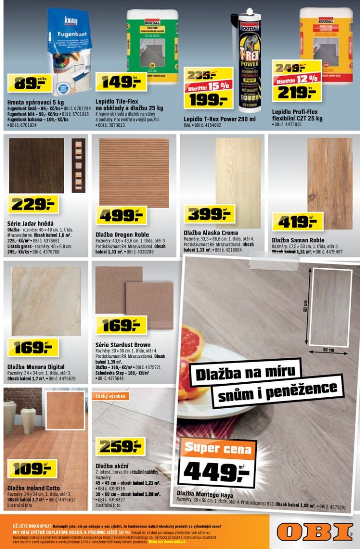 leták OBI Aktuální leták od 8.5.2013 strana 1 leták OBI Aktuální leták od 8.5.2013 strana 1