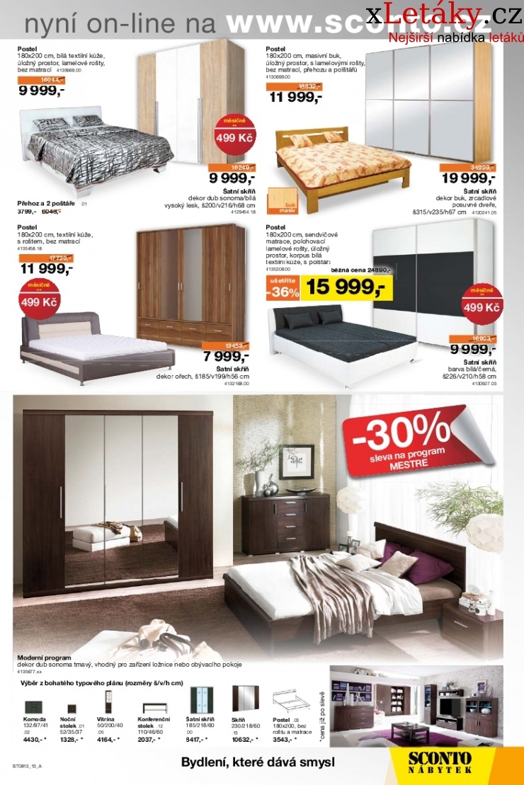 leták Sconto nábytek leták strana 1 leták Sconto nábytek leták strana 1