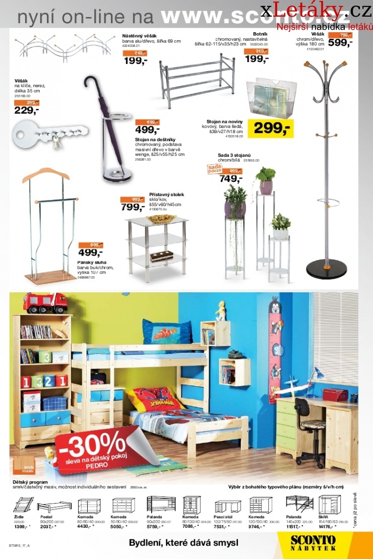 leták Sconto nábytek leták strana 1 leták Sconto nábytek leták strana 1