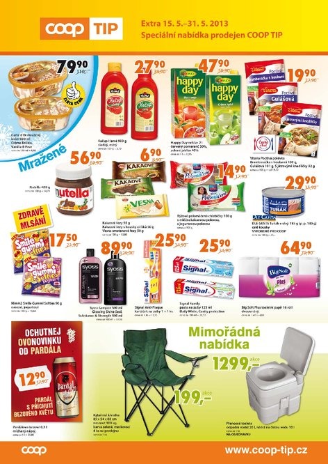leták COOP Tip extra od 15.5.2013 strana 1 leták COOP Tip extra od 15.5.2013 strana 1
