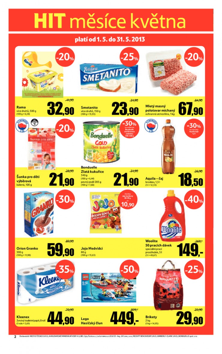 leták Tesco supermarkety od 15.5.2013 strana 1 leták Tesco supermarkety od 15.5.2013 strana 1