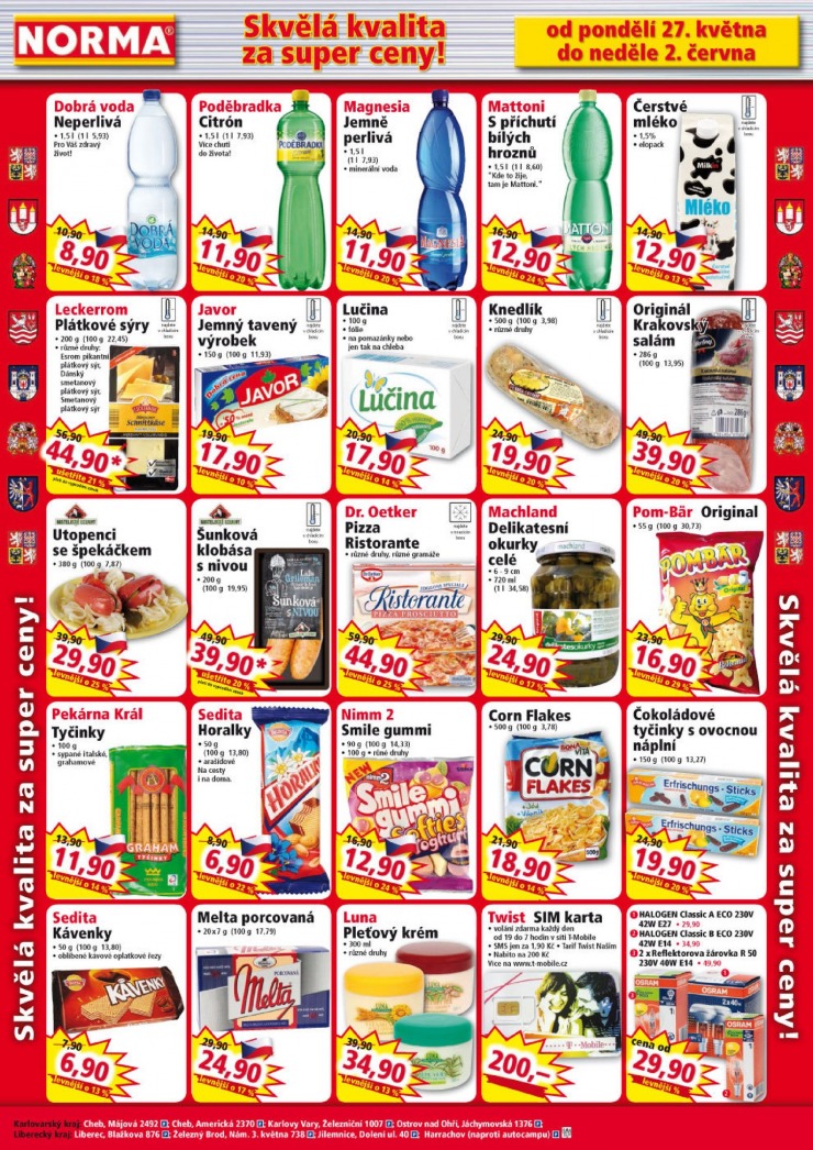 let�k Norma Aktu�ln� let�k od 27.5.2013 strana 1