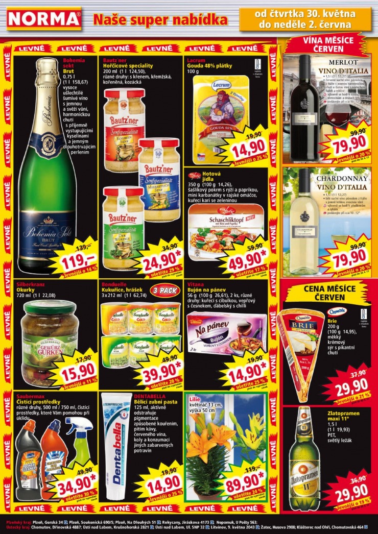 let�k Norma Aktu�ln� let�k od 27.5.2013 strana 1