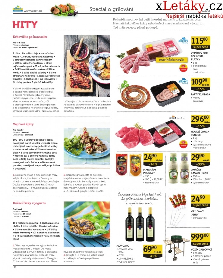 leták Albert Hypermarket - Gril akční leták strana 1 leták Albert Hypermarket - Gril akční leták strana 1