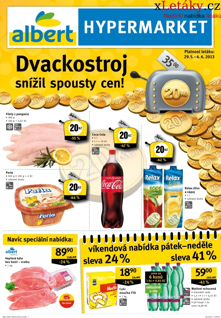 leták Albert Hypermarket akční leták strana 1 leták Albert Hypermarket akční leták strana 1