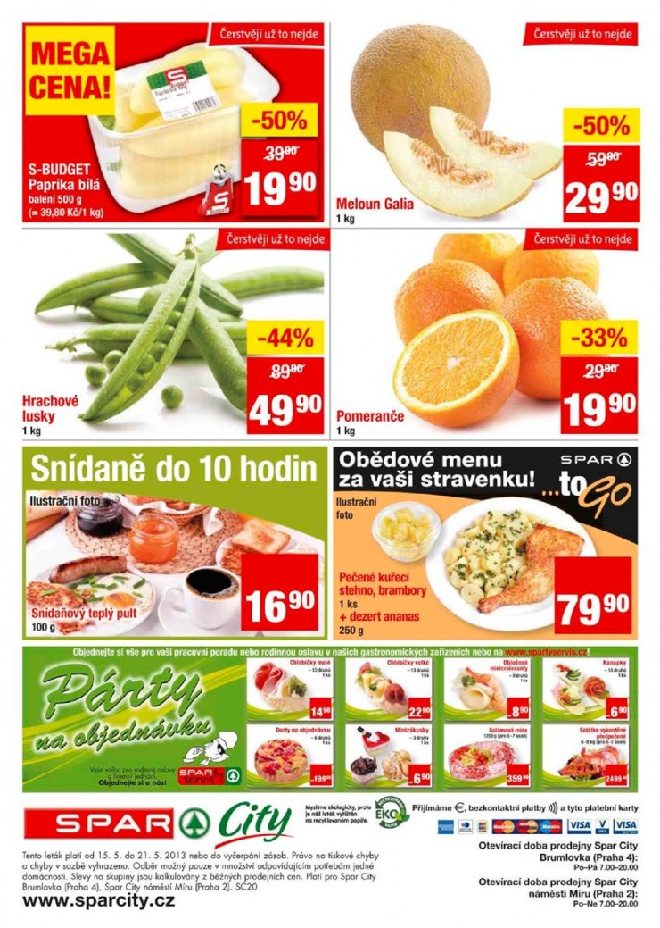 leták Interspar nabídka Spar City od 15.5.2013 strana 1 leták Interspar nabídka Spar City od 15.5.2013 strana 1