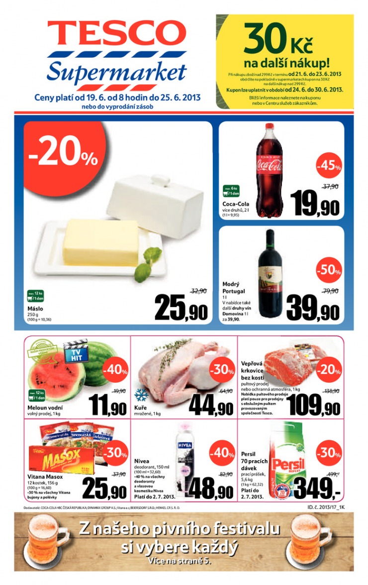 letk Tesco supermarkety od 19.6.2013 strana 1
