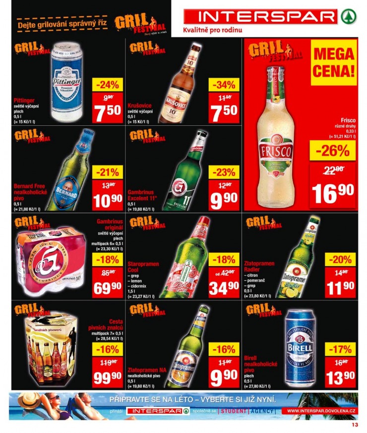 leták Interspar Akční nabídka od 19.6.2013 strana 1 leták Interspar Akční nabídka od 19.6.2013 strana 1