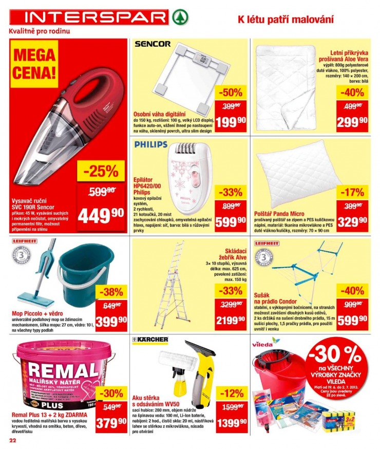 leták Interspar Akční nabídka od 19.6.2013 strana 1 leták Interspar Akční nabídka od 19.6.2013 strana 1