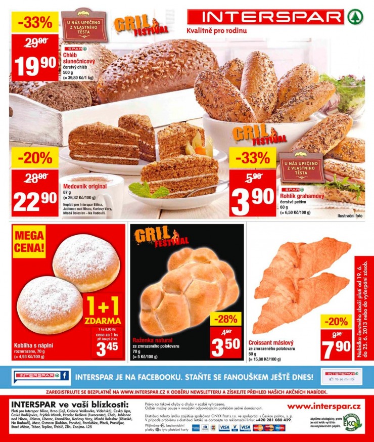leták Interspar Akční nabídka od 19.6.2013 strana 1 leták Interspar Akční nabídka od 19.6.2013 strana 1