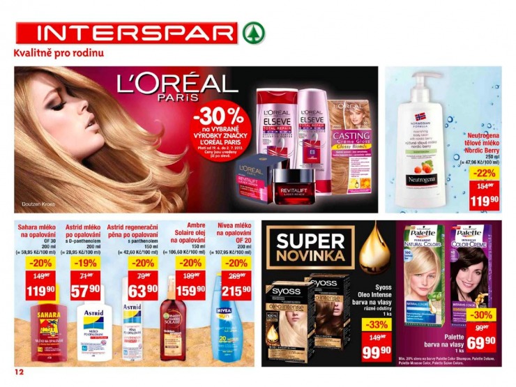 leták Interspar katalog Léto plných značek od 19.6.2013 strana 1 leták Interspar katalog Léto plných značek od 19.6.2013 strana 1