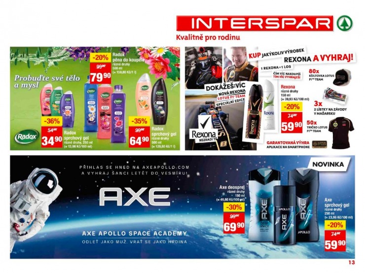 letk Interspar katalog Lto plnch znaek od 19.6.2013 strana 1