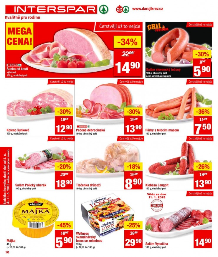 leták Interspar Akční nabídka od 5.6.2013 strana 1 leták Interspar Akční nabídka od 5.6.2013 strana 1