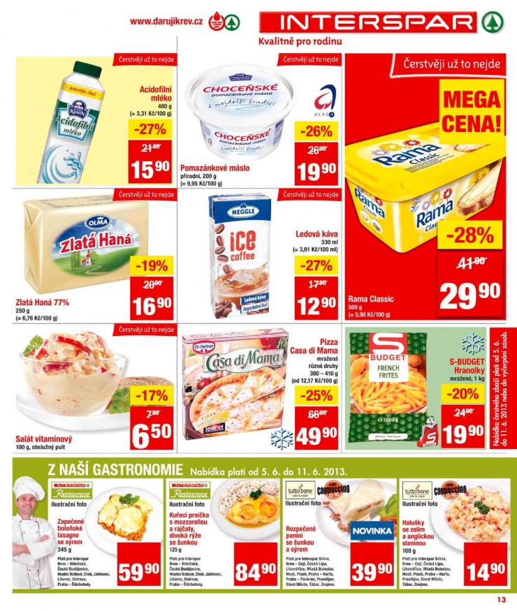 leták Interspar Akční nabídka od 5.6.2013 strana 1 leták Interspar Akční nabídka od 5.6.2013 strana 1